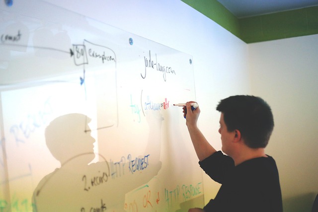 coaching education whiteboard planning session